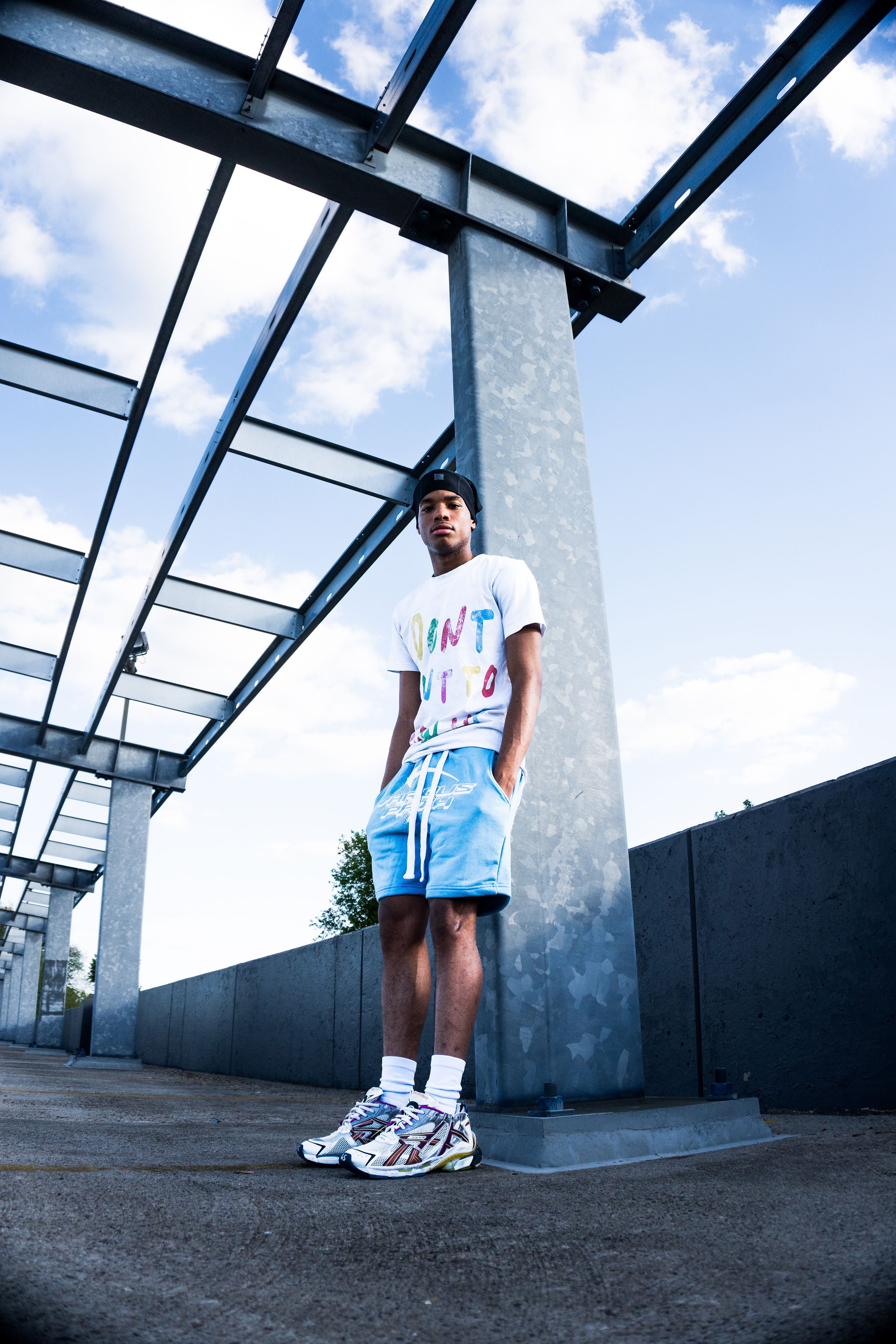 Path Shorts "LIGHT BLUE"